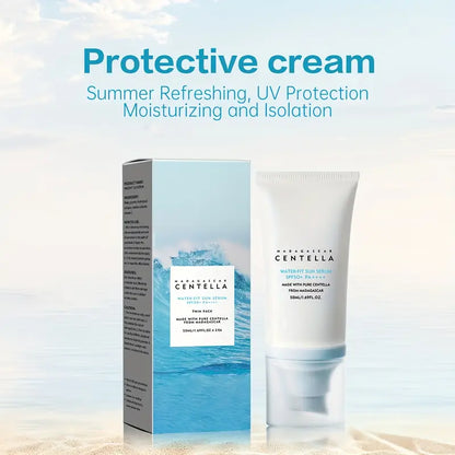 Madagascar Centella 2pcs Hydrating Sunscreen Cream SPF50+